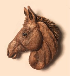 Carved Horse Head